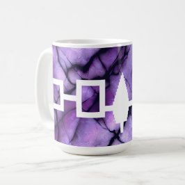 Haudenosaunee Confederacy Flagga Kaffemugg