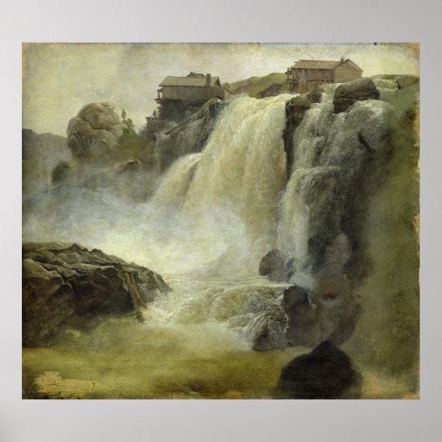 Haugfoss i Norge, 1827 Poster (Framsidan)