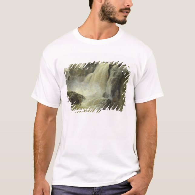 Haugfoss i norgen, 1827 t-shirt (Framsida)