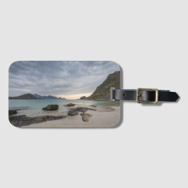 Haukland Beach Lofoten Bagagebricka