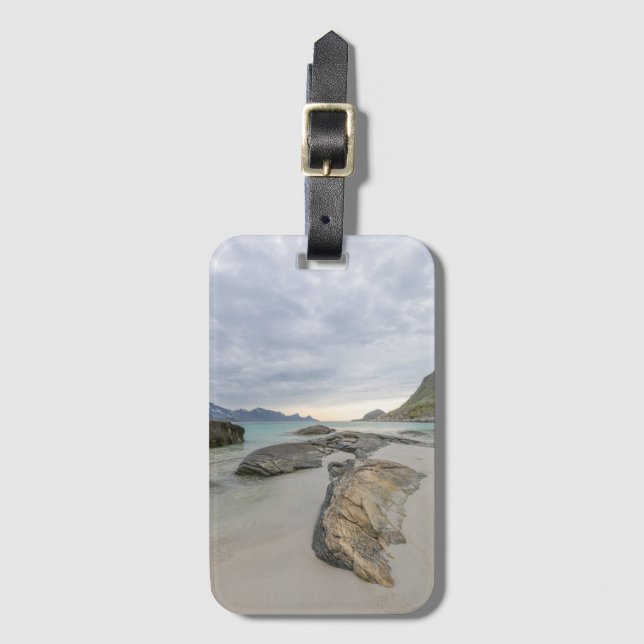 Haukland Lofoten Bagagebricka (Framsida vertikal)