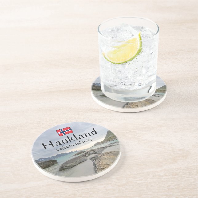 Haukland Souvenir Underlägg (Sidan)