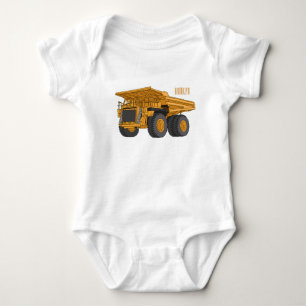 Haul lastbil tecknad illustration t shirt