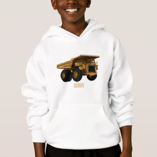 Haul lastbil tecknad illustration t shirt