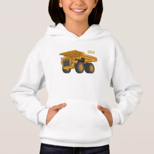 Haul lastbil tecknad illustration t shirt