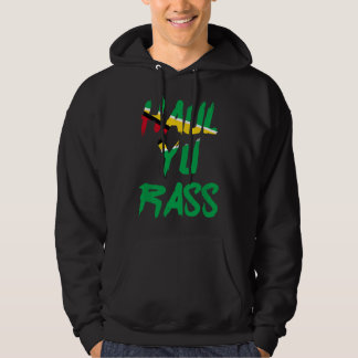 Haul Yu Rass Guyanska Guyana Afro Stolthet Kreol Hoodie
