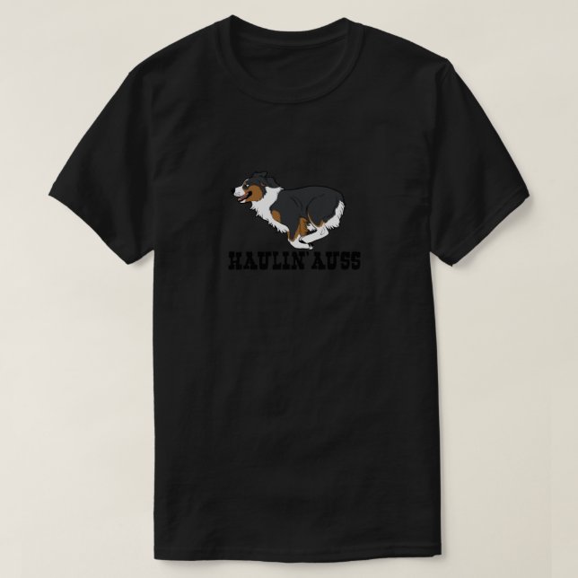 HAULIN’ AUSS (svart tri) Classic T-Shirt (Design framsida)