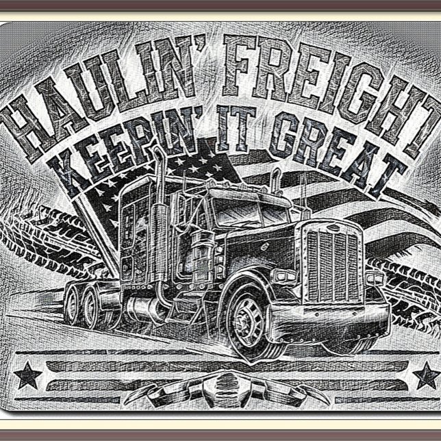 Haulin Freight Mugg (Truck life.)