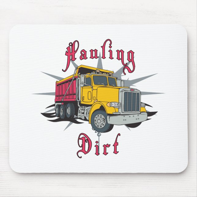 Hauling av smutslastbilen musmatta (Framsidan)