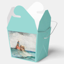 Hauling in the Nets (1887) by Winslow Homer