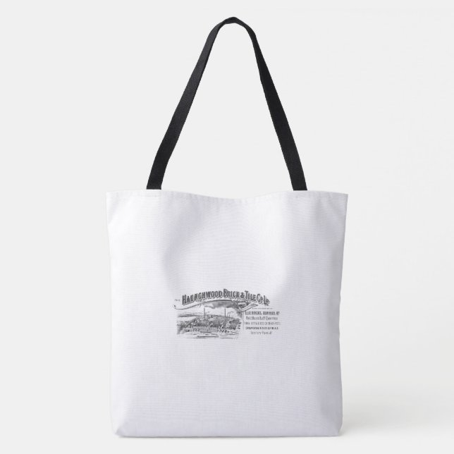 Haunchwood Brick och Tile Nuneaton Tote Bag Tygkasse (Baksida)