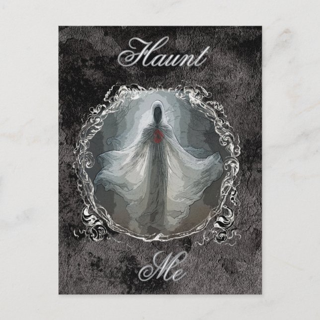 Haunt Me Vykort (Framsida)