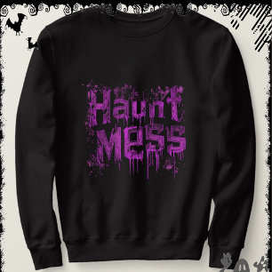Haunt Mess ExDesigner Halloween Lång Ärmad Tröja