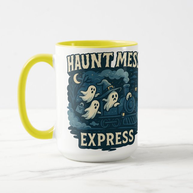 Haunt Mess Express | Halloween Mugg (Vänster)