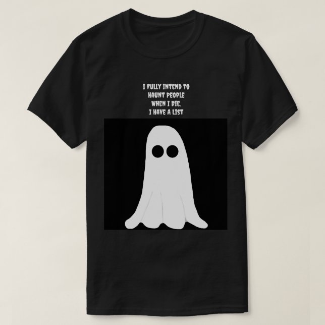 Haunt People T-Shirt (Design framsida)