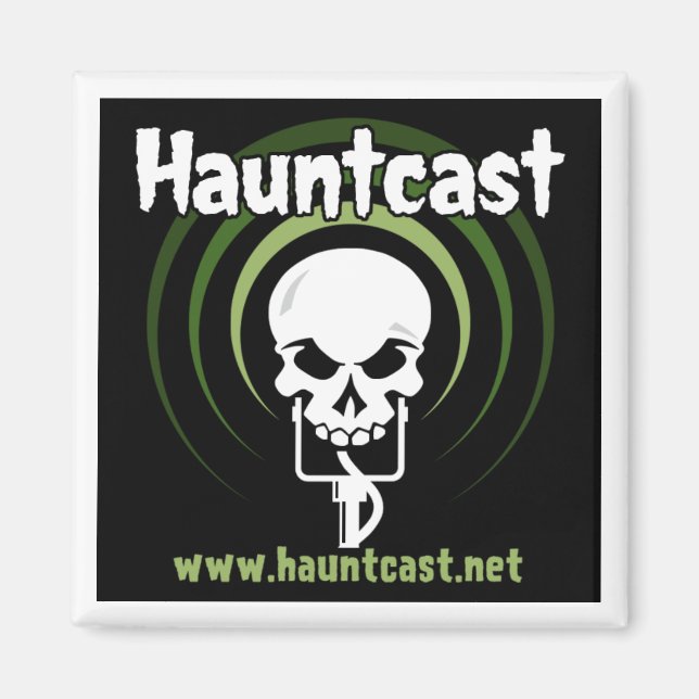 Hauntcast Magnet (Framsidan)