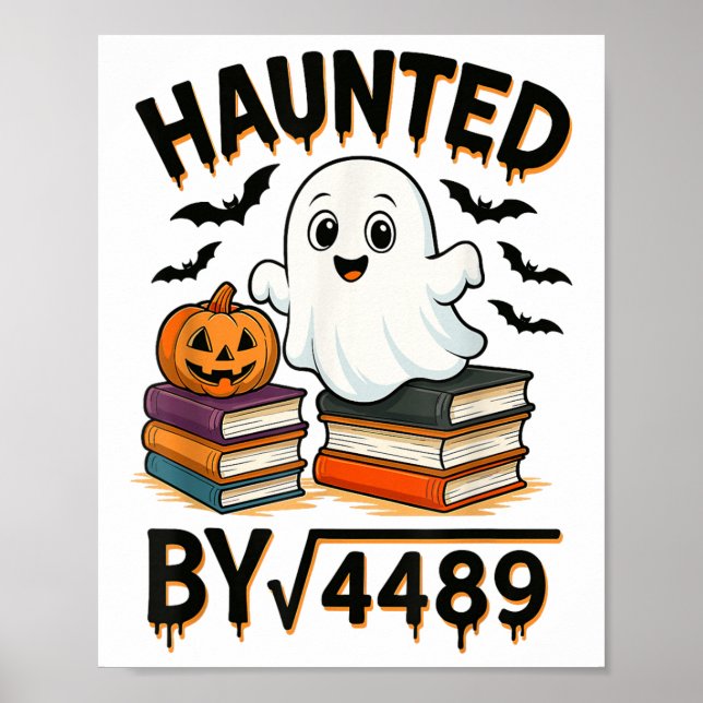 Haunted 67 Meme Six Seven 6-7 Funny Internet Joke  Poster (Framsidan)