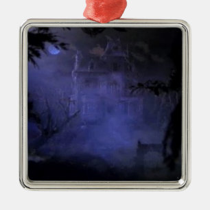 Haunted Backe House Ornament
