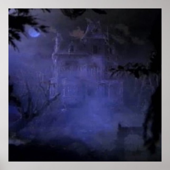 Haunted Backe House Poster (Framsidan)