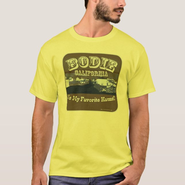 Haunted Bodie California Tee Shirt (Framsida)