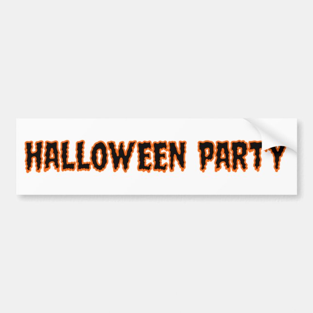 Haunted by 67 Funny Ghost And Pumpkin Halloween Bildekal (Framsidan)
