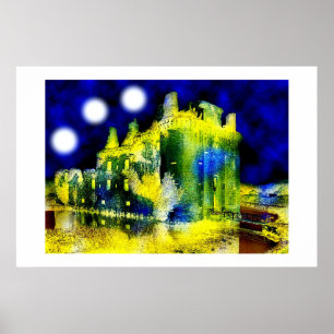 Haunted castle poster