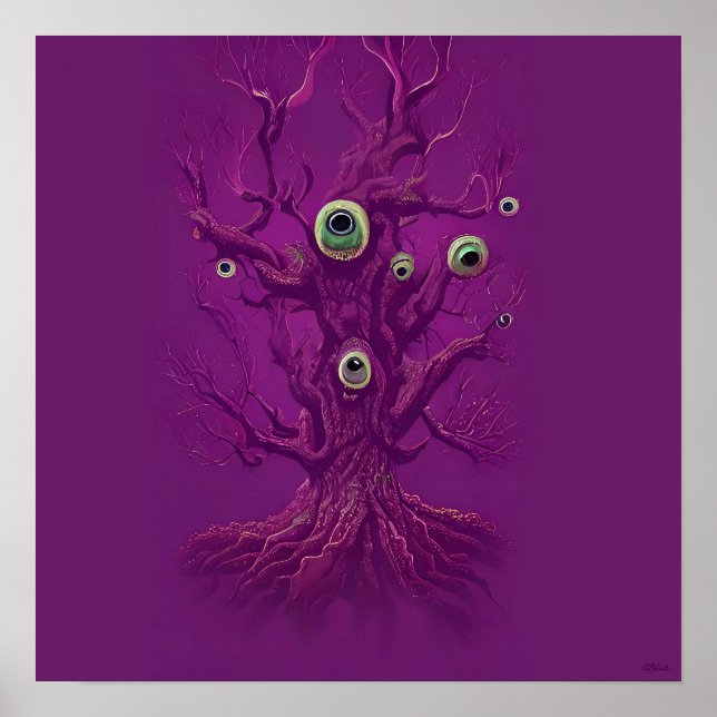 Haunted Dream Tree Poster (Framsidan)