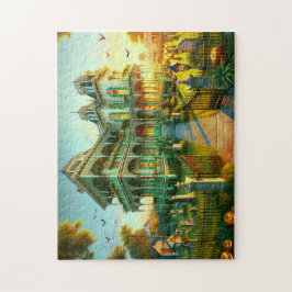 Haunted Estate "Raven's Roost" Creepy Dusk Pussel