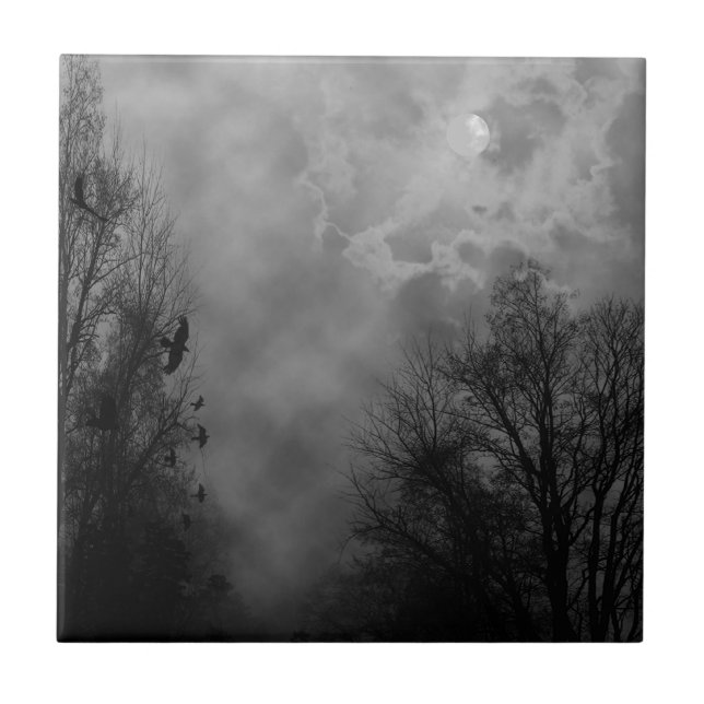 Haunted Gothic Himlar Kakelplatta (Framsidan)