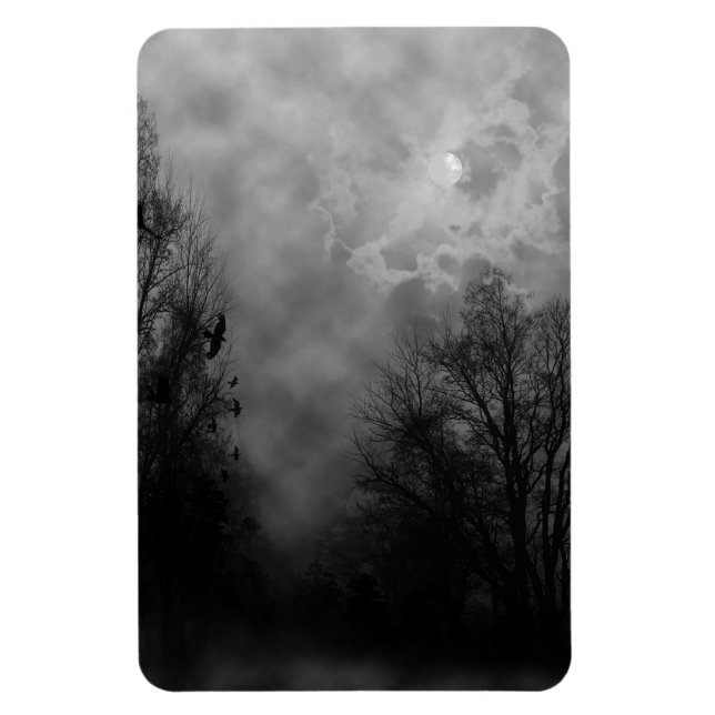 Haunted Gothic Himlar Magnet (Vertikal)