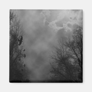 Haunted Gothic Himlar Magnet