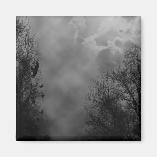 Haunted Gothic Himlar Magnet (Framsidan)