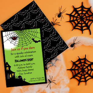 Haunted Halloween fest Inbjudningar