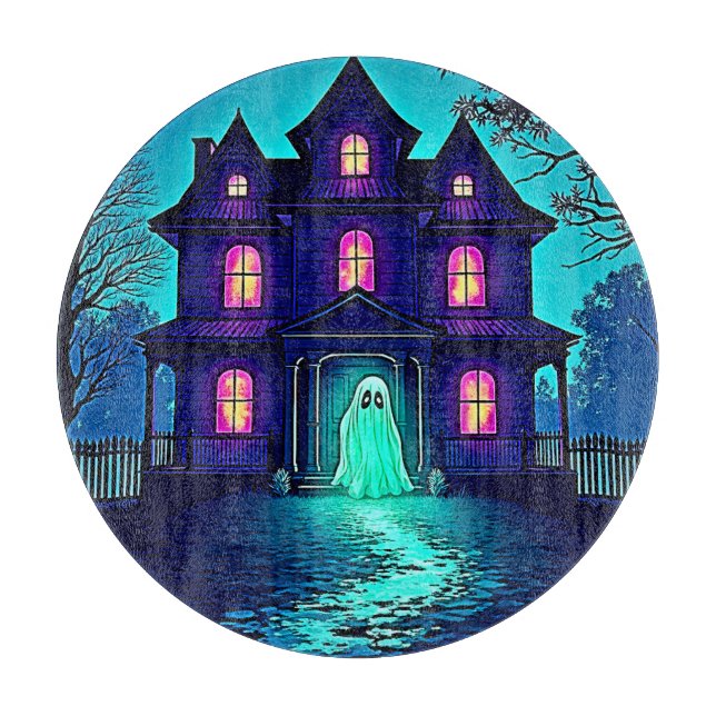 Haunted Halloween Ghost House Design (Framsidan)