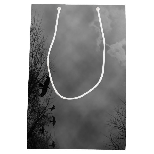 Haunted Halloween Himlar med Ravens Party Favoritb (Baksidan)