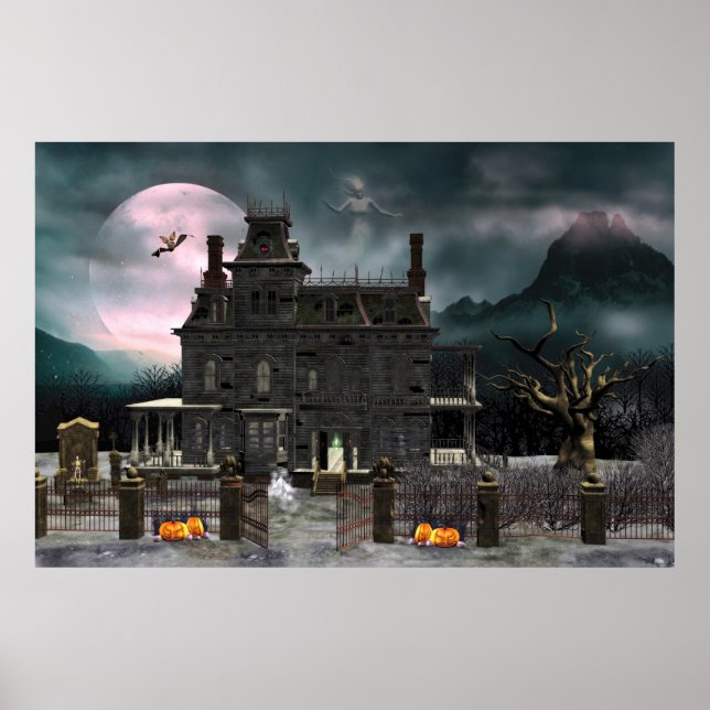 Haunted Halloween House 2 Poster (Framsidan)