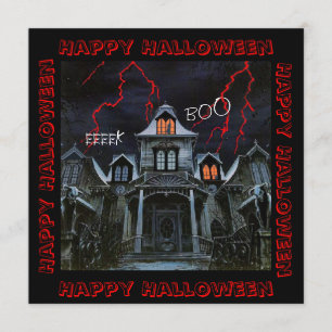 Haunted Halloween Kort