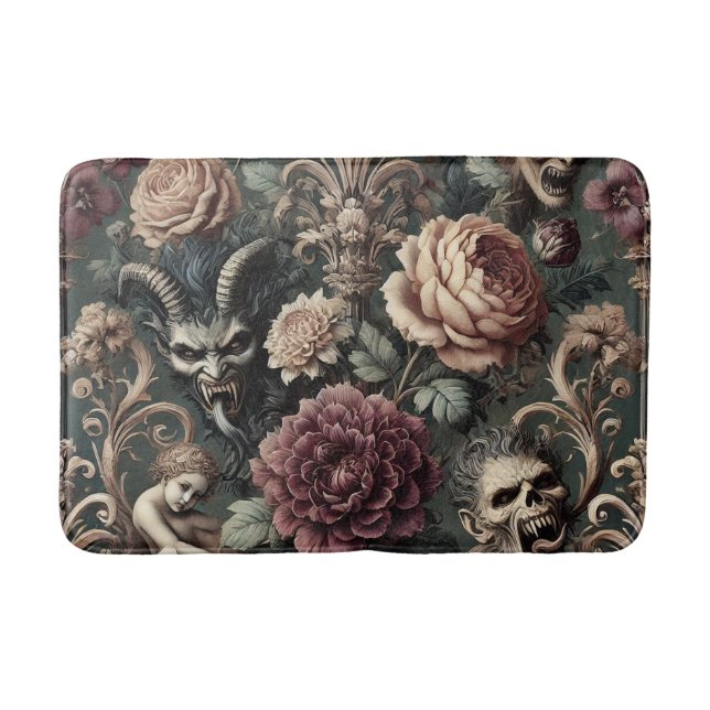 Haunted Harmonics - Gothic Victorian Badrumsmatta (Framsidan)