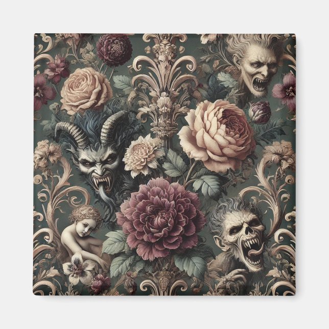 Haunted Harmonics - Gothic Victorian Magnet (Framsidan)