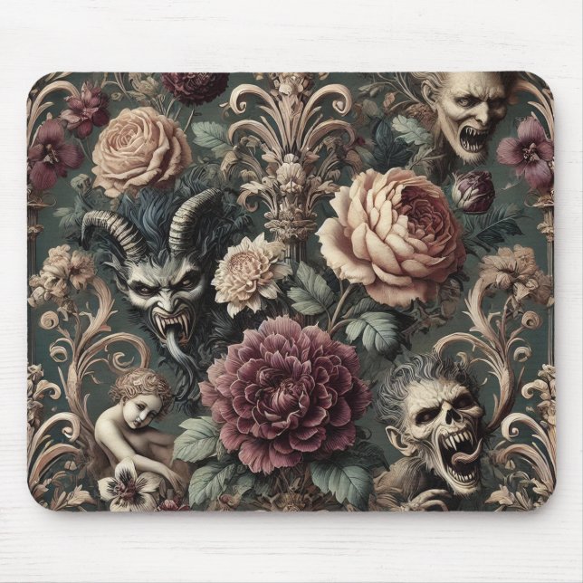 Haunted Harmonics - Gothic Victorian Musmatta (Framsidan)