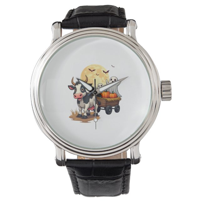 Haunted Hayride Cow Armbandsur (Framsida)