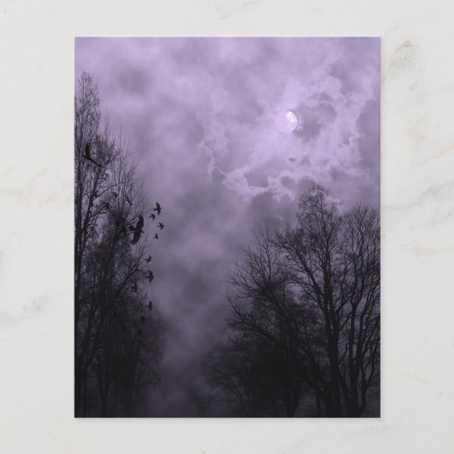 Haunted Himlar Lila Mist (Framsida)
