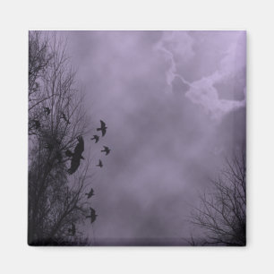 Haunted Himlar Lila Mist Magnet