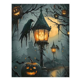 Haunted Hollow – Halloween Night Fototryck
