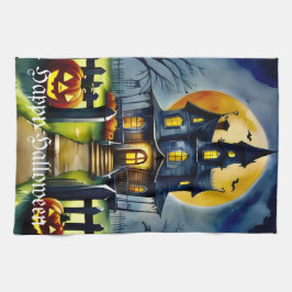 Haunted Hollow & Måne Kökshandduk