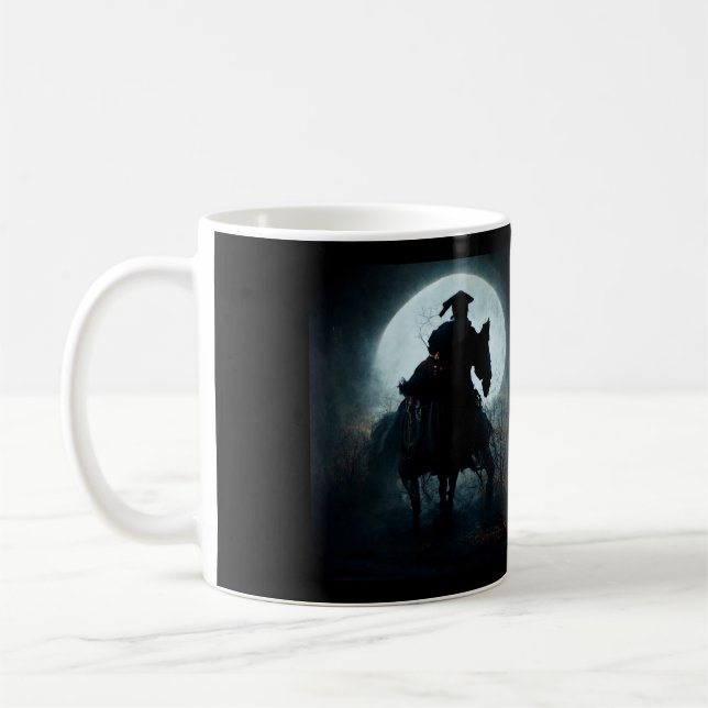 Haunted Horseman Quote Kaffemugg (Vänster)