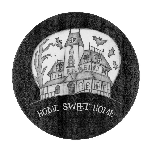 Haunted House and Bats Halloween  (Framsidan)