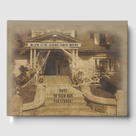 Haunted House (anpassade) Halloween Gästböcker