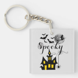Haunted House Flies Witch Spooky Halloween
