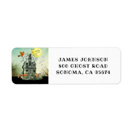 Haunted House Halloween fest Returadress Returadress Etikett